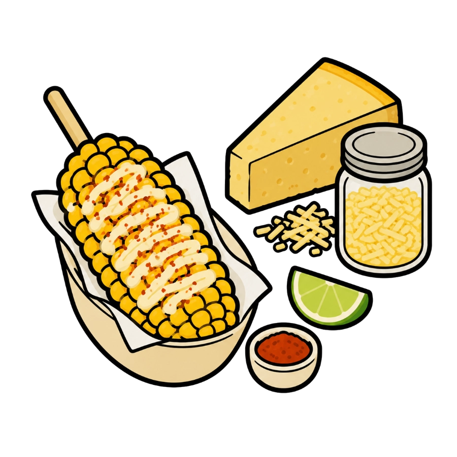 Elote callejero