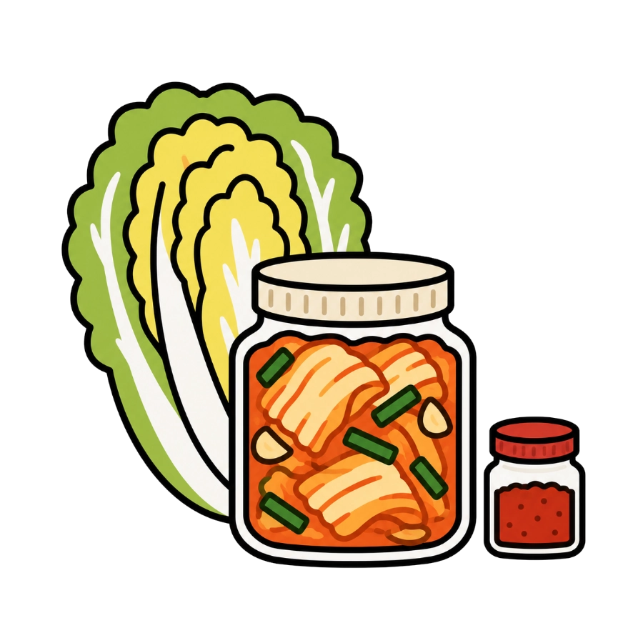 Quimchi (Quick Kimchi)